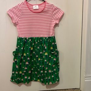 Girls Hanna Anderson summer dress with pockets